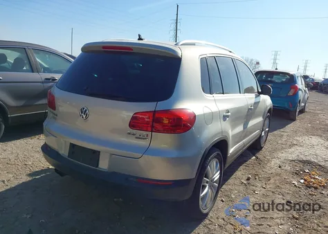 2015 Volkswagen Tiguan Sel from USA, damaged, VIN WVGBV7AX1FW604950